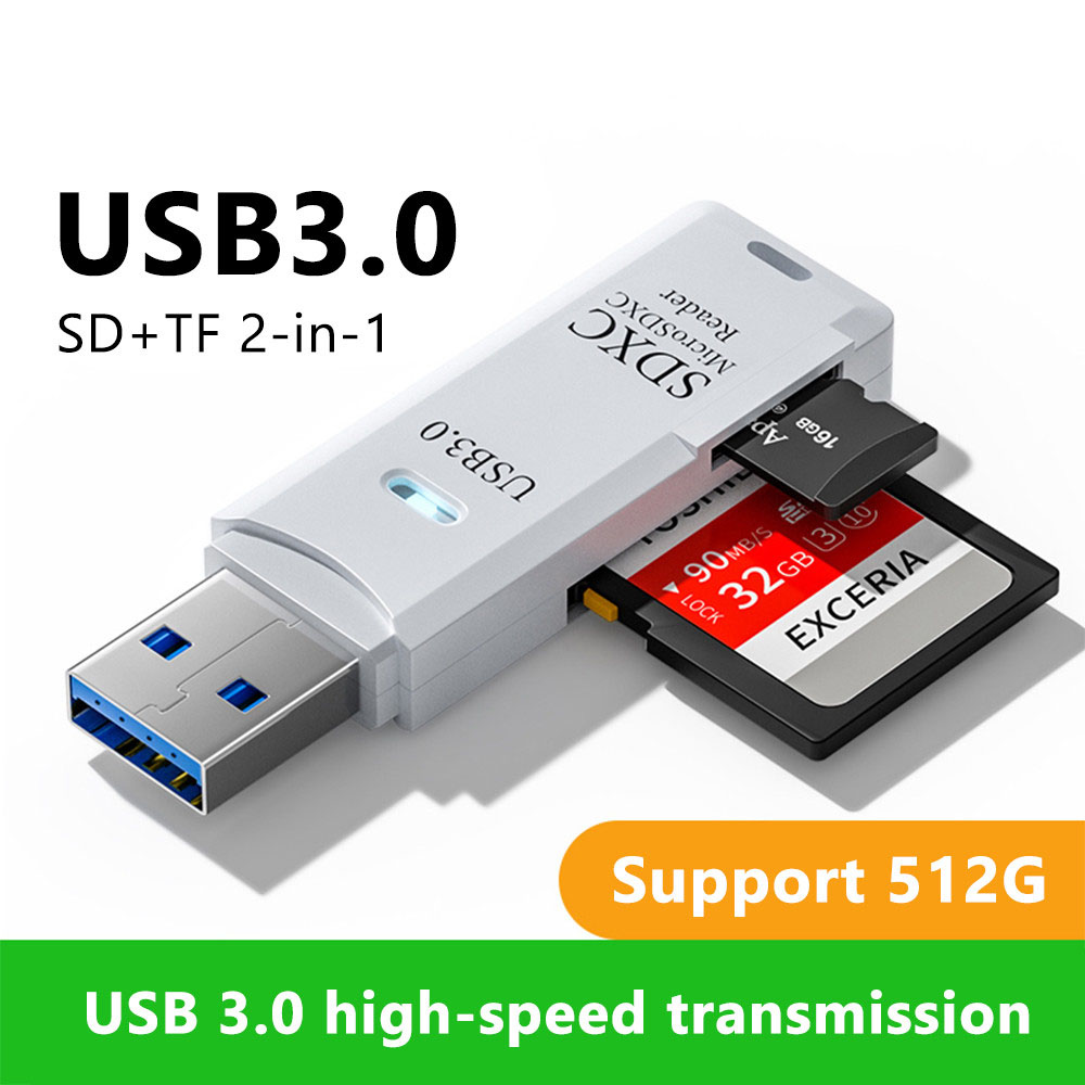 Laptop Accessories And Gadgets - 2 In 1 USB 3.0 Card