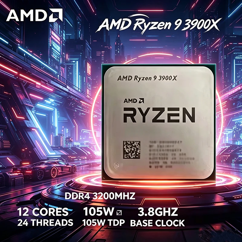 Amd Cpu Ryzen 9 - AMD Ryzen 9 R9 3900X CPU