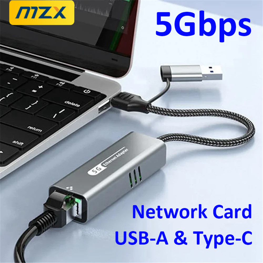 Laptop Accessories And Gadgets - MZX 5000Mbps 5G Network Card USB