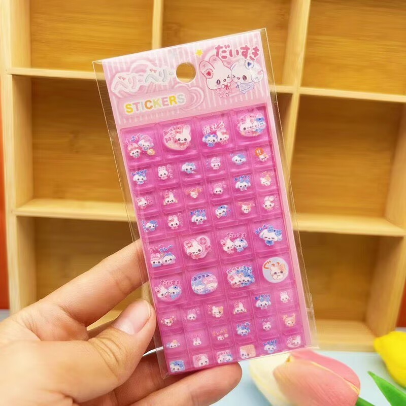2/4p Solid Square Sticker Diy  - Laptop Accessories For Gift 评论和价格