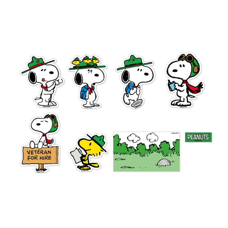 Cartoon Snoopy Waterproof Stic - Laptop Accessories For Gift 评论和价格