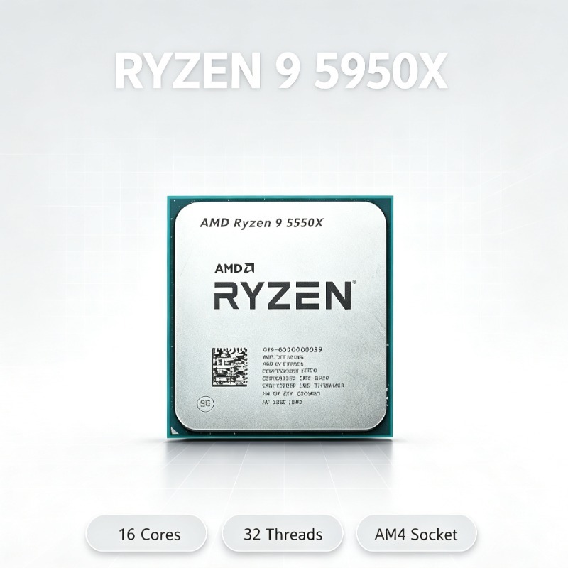Desktop Component CPU AMD R9 5 - Amd Cpu Ryzen 9 评论和价格