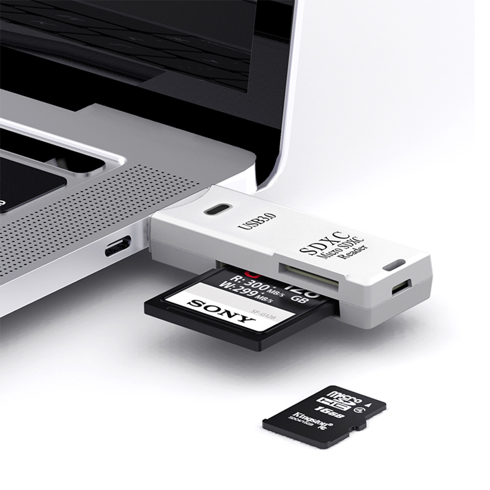 2 In 1 USB 3.0 Card Reader Por - Laptop Accessories And Gadgets 评论和价格