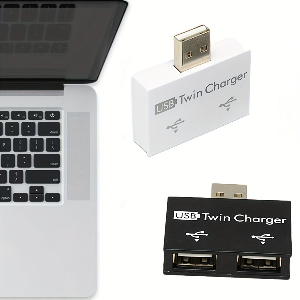USB2.0 Splitter 1 Male To 2 Po - Laptop Accessories Price 评论和价格