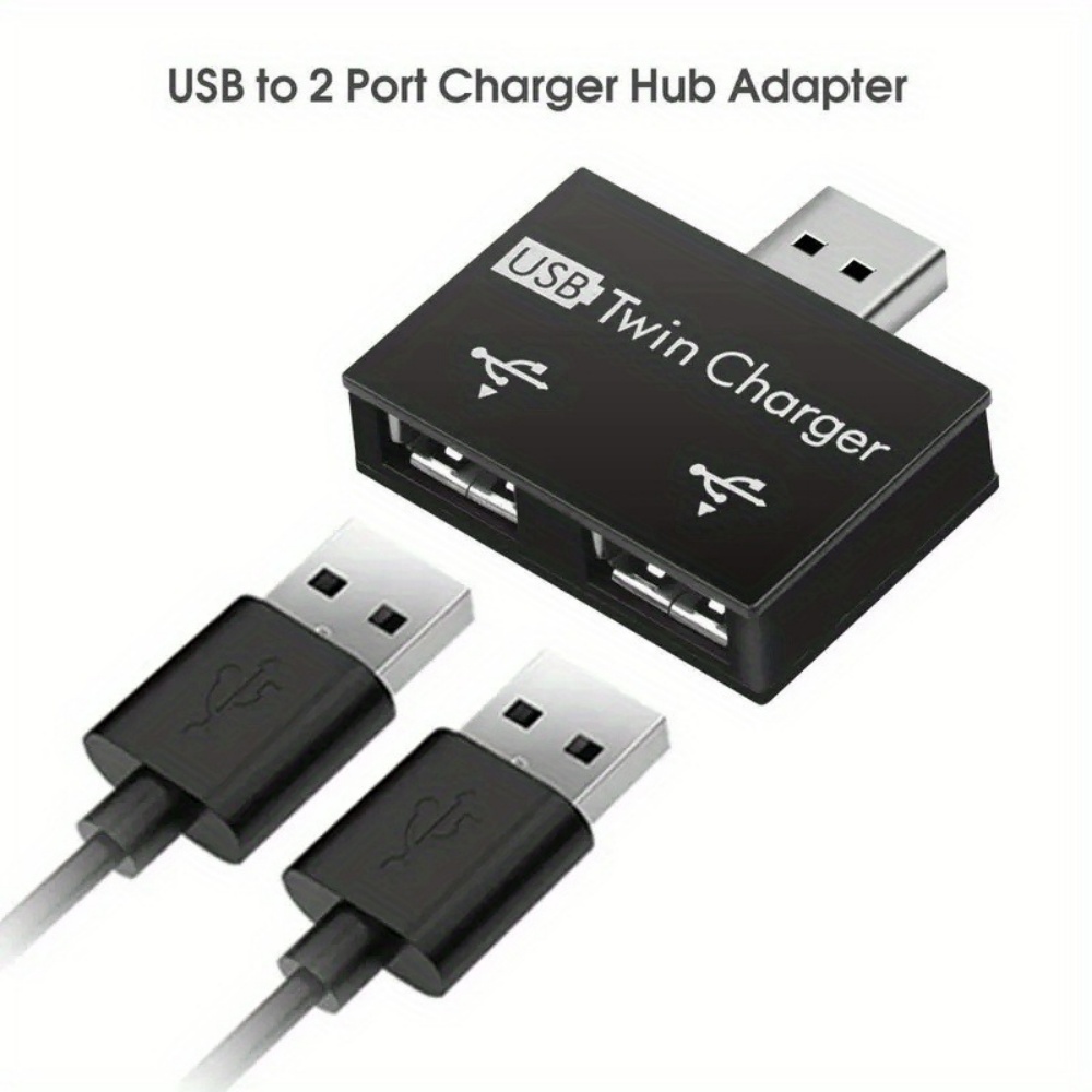 USB2.0 Splitter 1 Male To 2 Po - Laptop Accessories Price 评论和价格