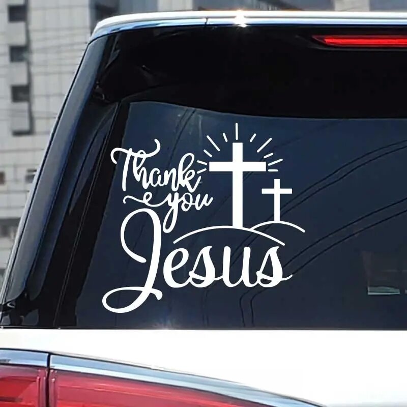 Jesus Car Stickers Christian G - Laptop Accessories Price 评论和价格