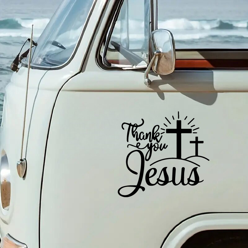 Jesus Car Stickers Christian G - Laptop Accessories Price 评论和价格