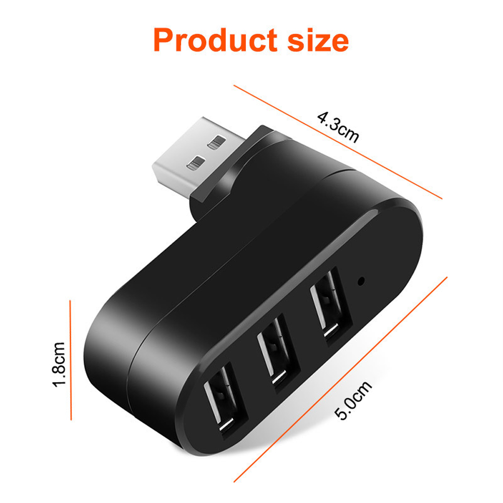 3 Port Multi 2.0 USB HUB Mini  - Laptop Accessories And Gadgets 评论和价格