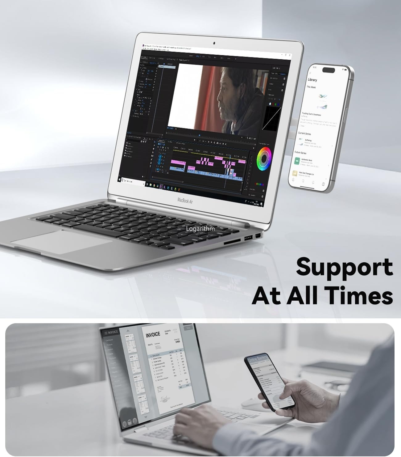 2026 Magnetic Laptop Phone Hol - Laptop Accessories Must Have 评论和价格