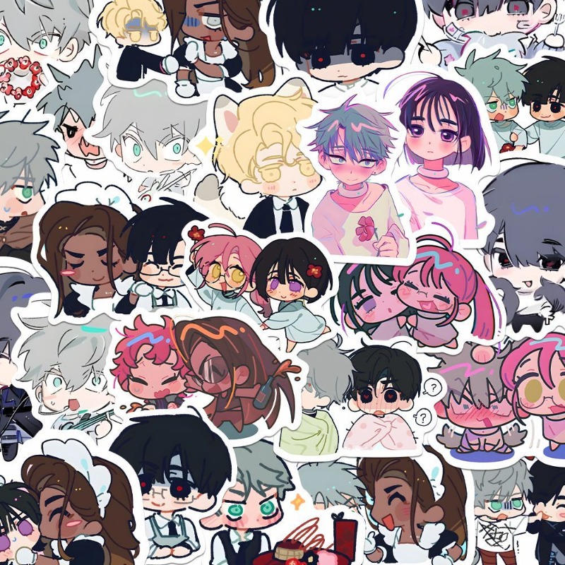 80Pcs/set Cartoon Anime Alien  - Laptop Accessories For Gift 评论和价格