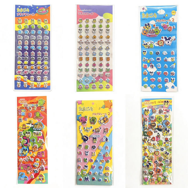 6Pcs Tamagotchi Cartoon Bubble - Laptop Accessories For Gift 评论和价格