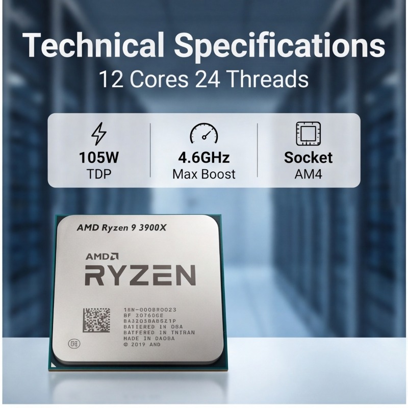 Ryzen 9 3900X AMD Desktop CPU  - Amd Cpu Ryzen 9 评论和价格