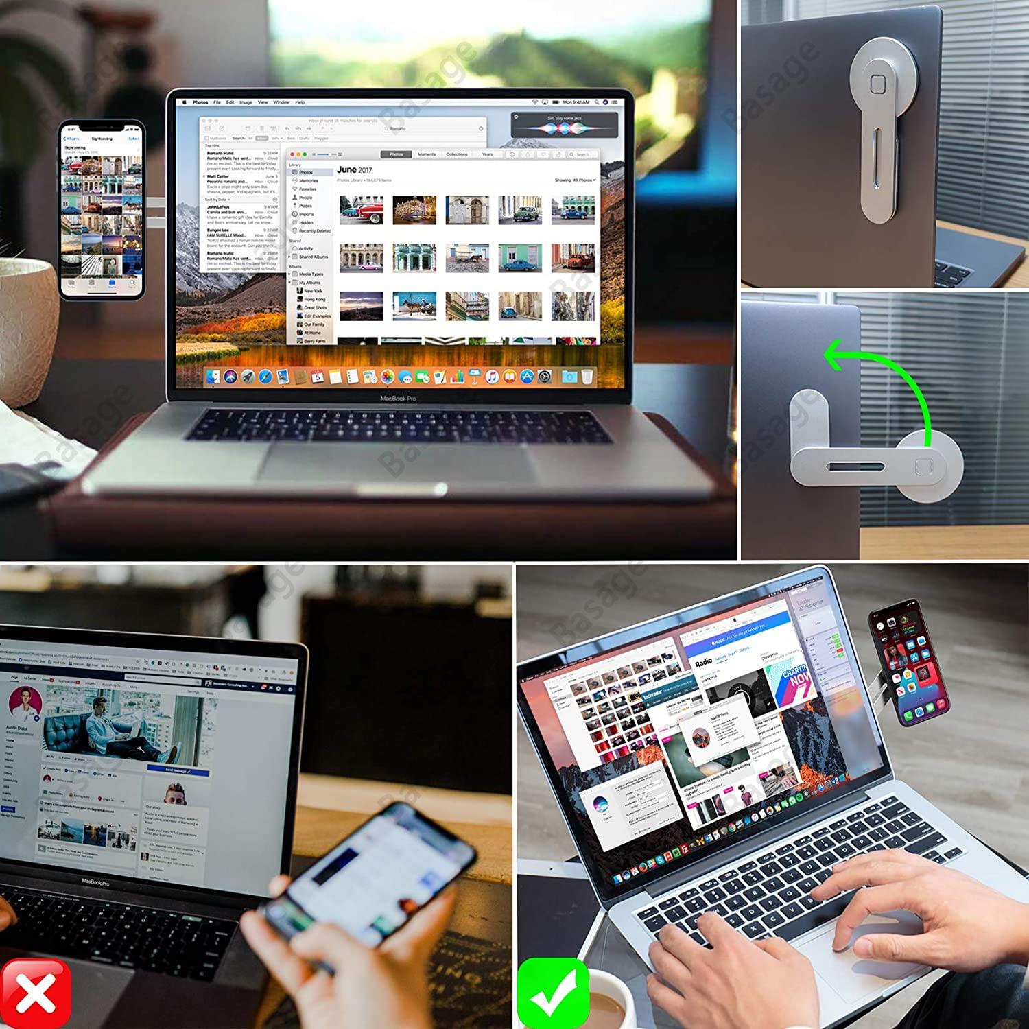 Magnetic Laptop Phone Holder C - Laptop Accessories Must Have 评论和价格