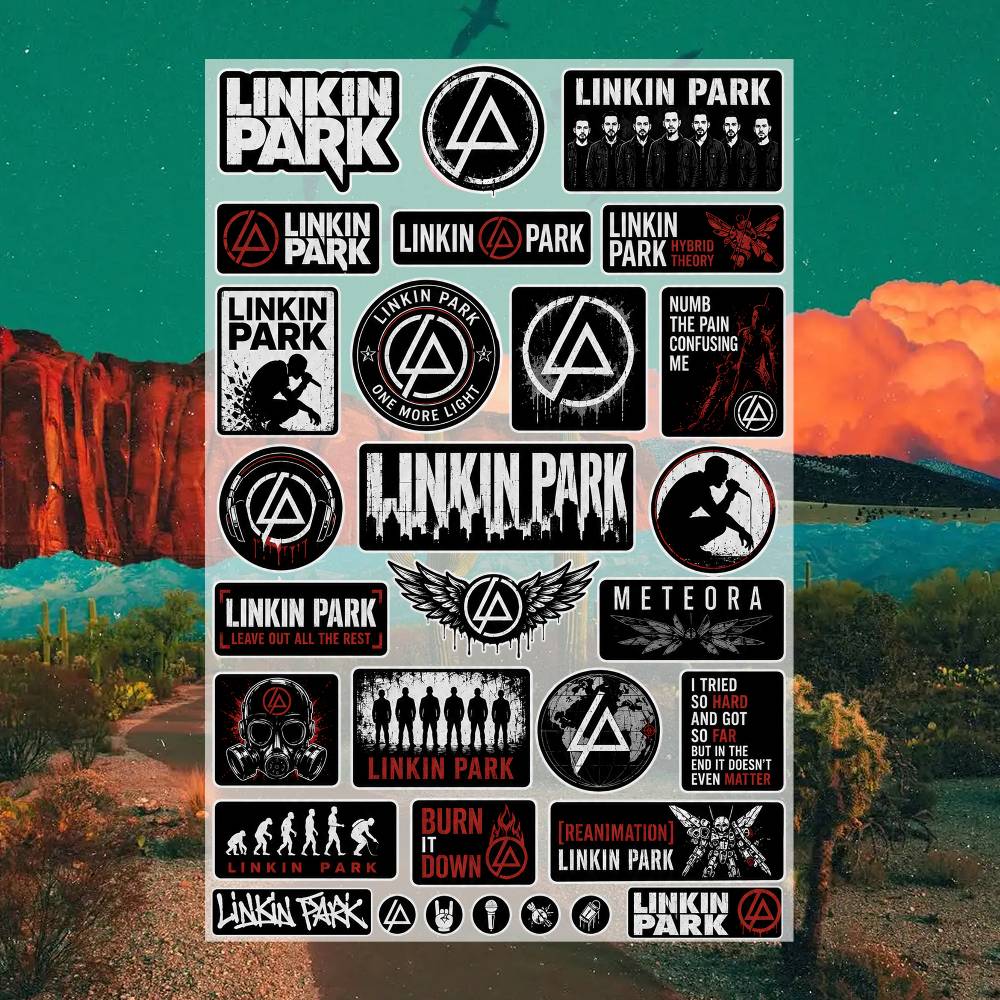 Li-nkin P-ark Stickers Moto St - Laptop Accessories Price 评论和价格