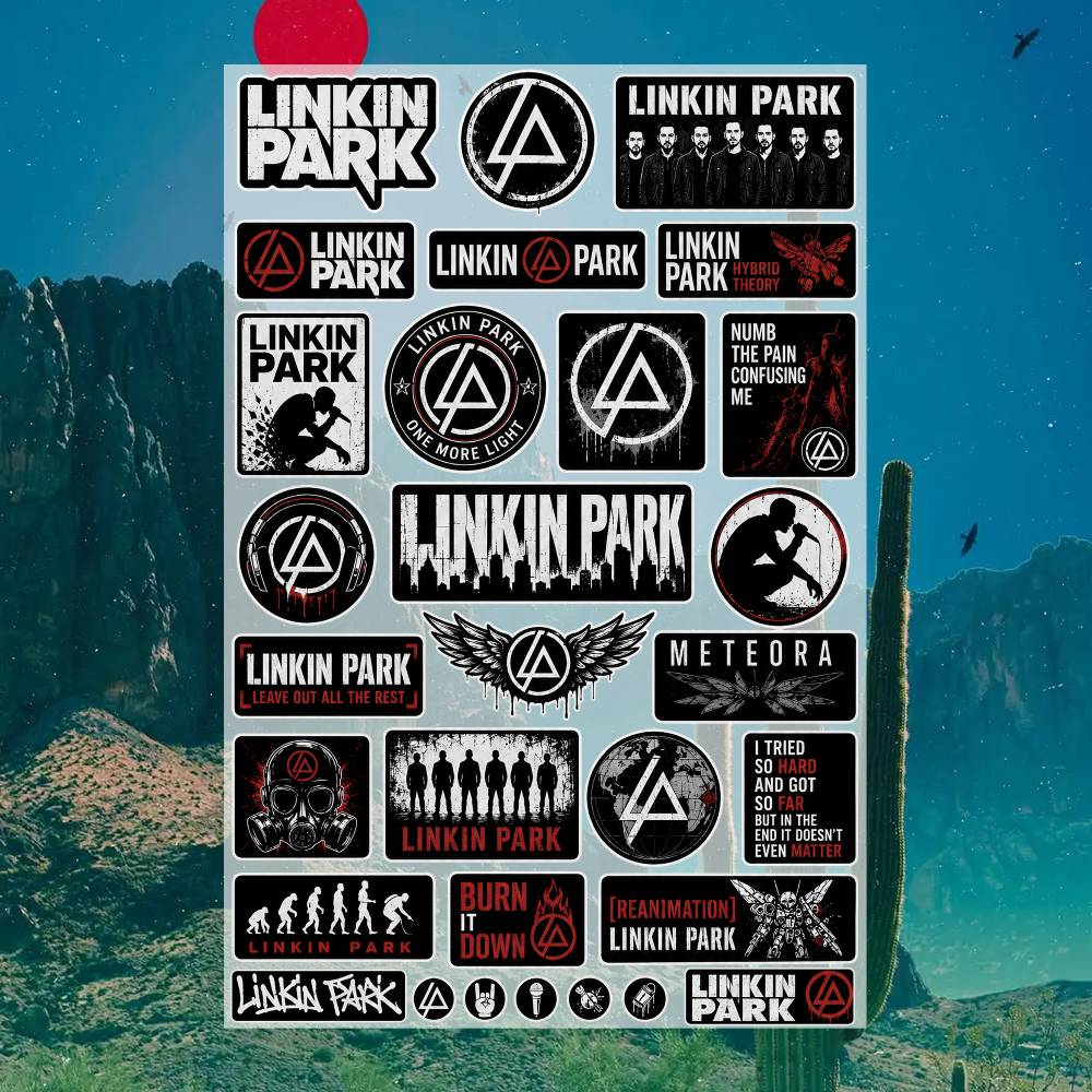 Li-nkin P-ark Stickers Moto St - Laptop Accessories Price 评论和价格