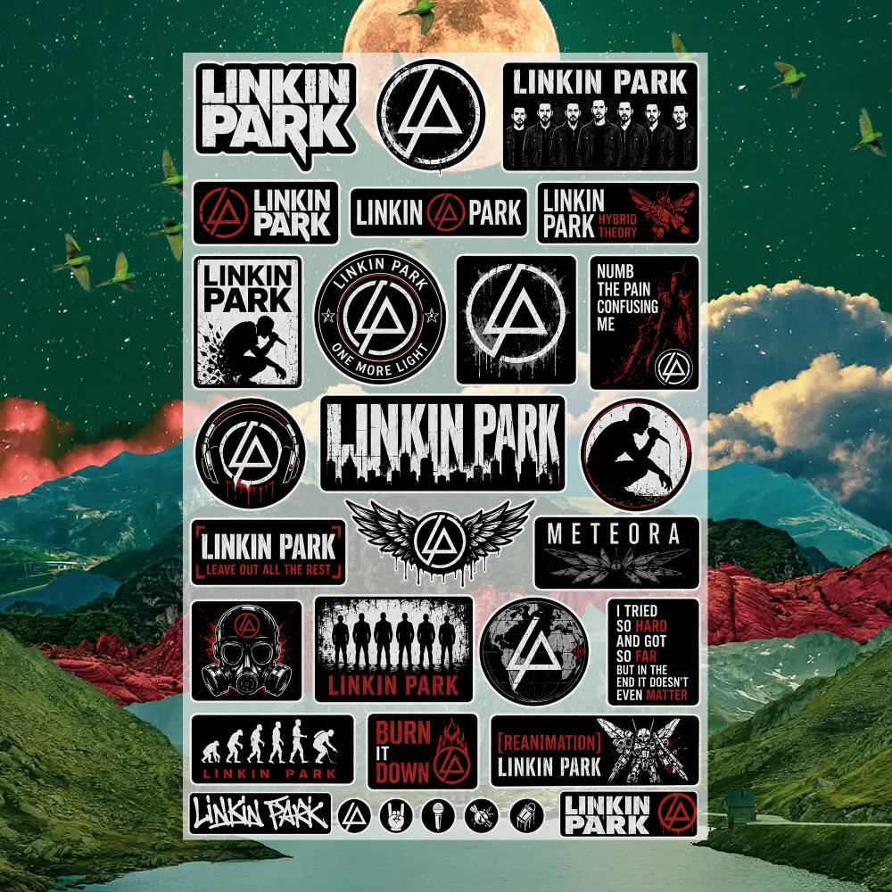 Li-nkin P-ark Stickers Moto St - Laptop Accessories Price 评论和价格