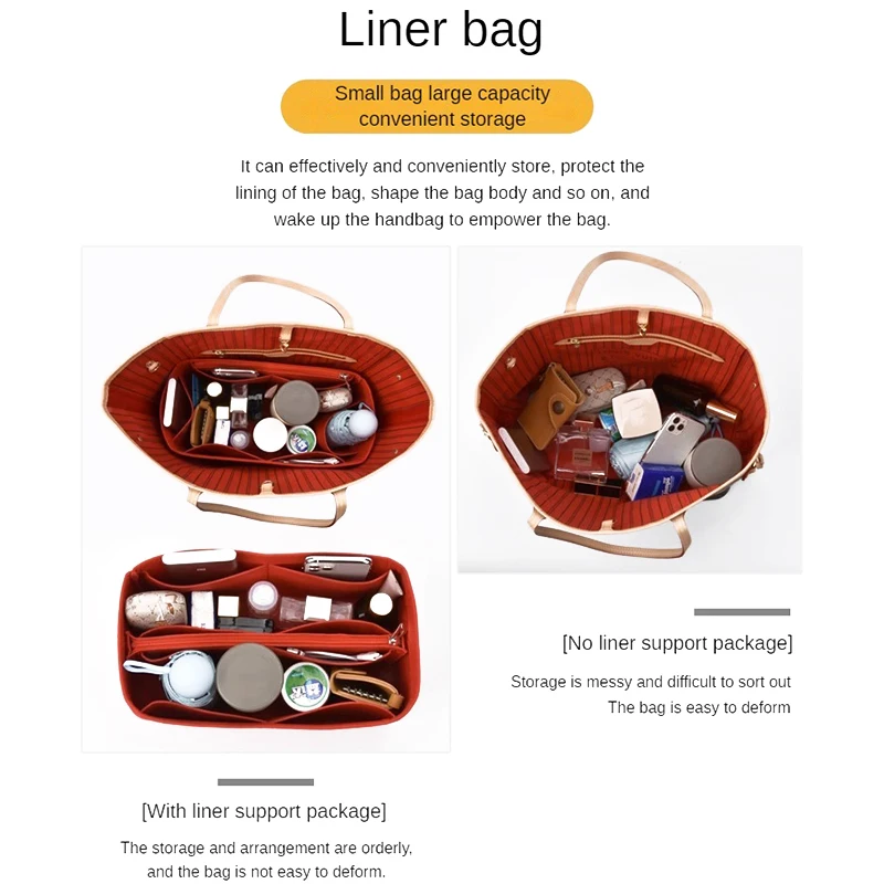 Lining Organizer Insert Felt F - Laptop Accessories Must Have 评论和价格