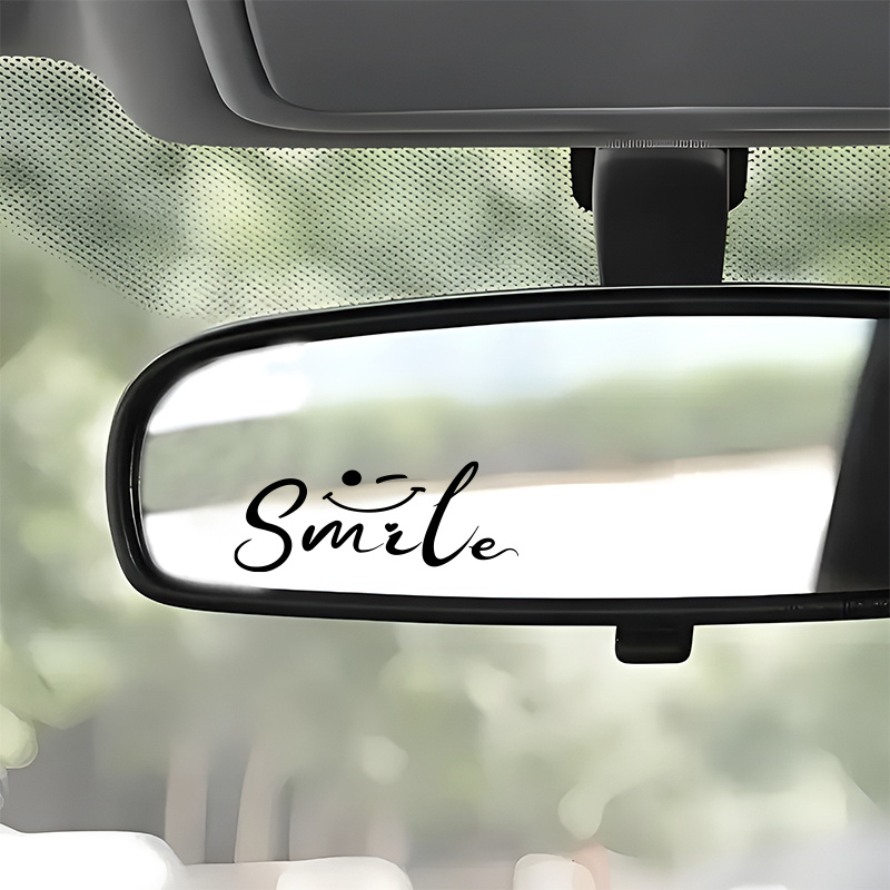 Smiley Face Mirror Sticker Glo - Laptop Accessories For Gift 评论和价格