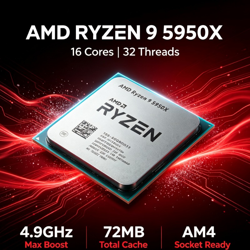AM4 Processor AMD Ryzen 9 5950 - Amd Cpu Ryzen 9 评论和价格