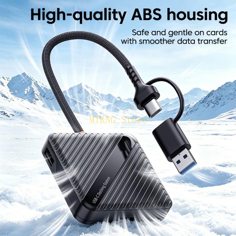5 in 1 USB Type C Card Reader  - Laptop Accessories Best 评论和价格